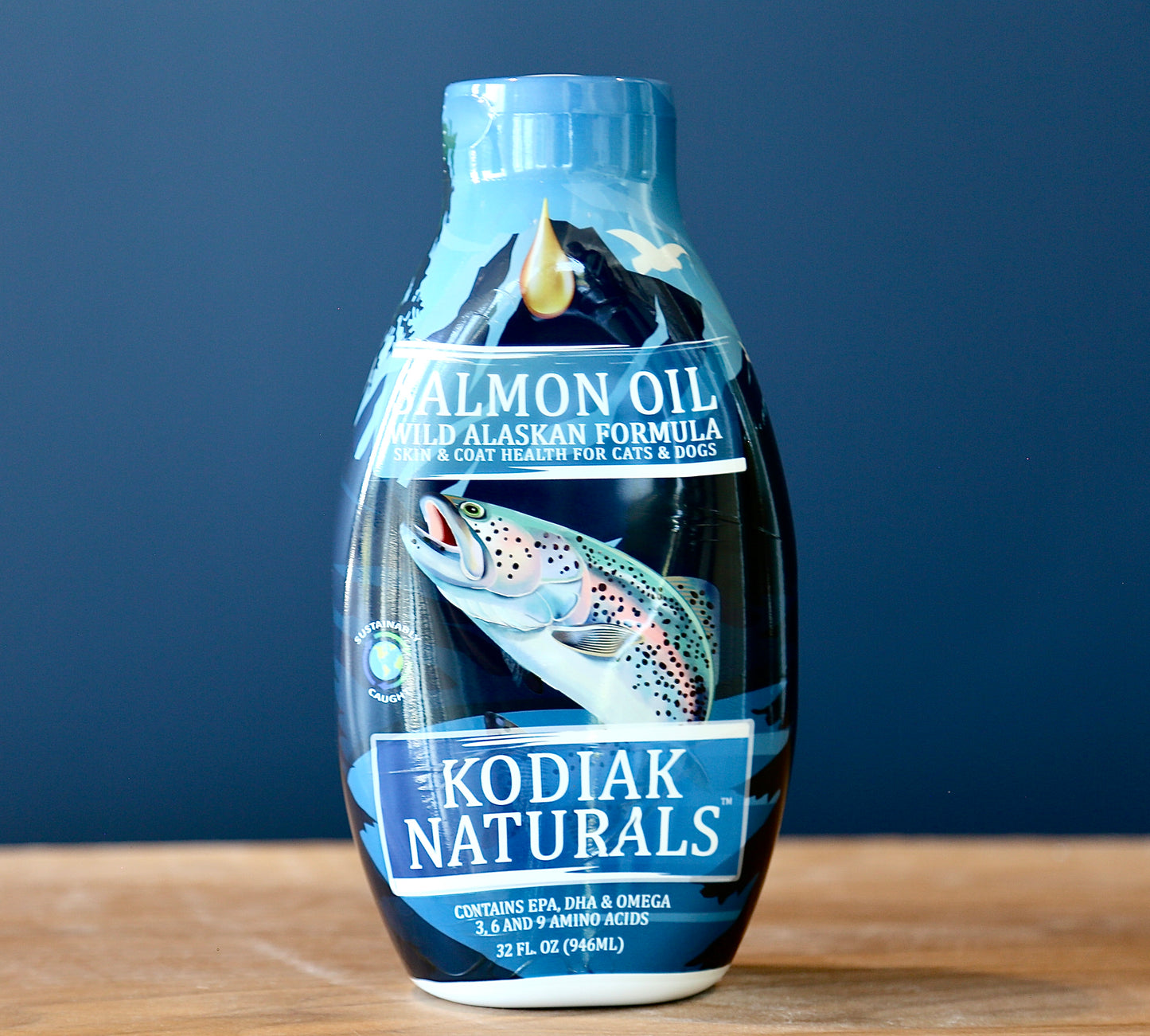 Salmon Oil Dog & Cat Supplement